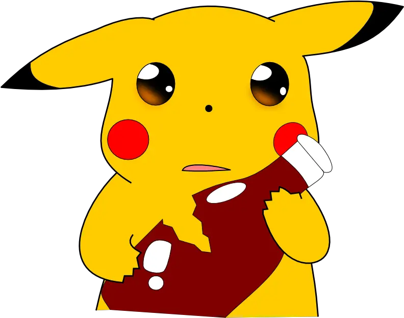  Vr Retro Games Sad Pikachu Broken Ketchup Clipart Pikachu With Ketchup Png Ketchup Png