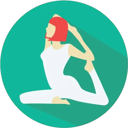  Programs Rajakapotasana Clipart Png Pose Icon