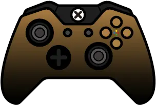  Dusk Gamer Gold Xbox One Icon Xbox One Controllers Png Game Gear Icon