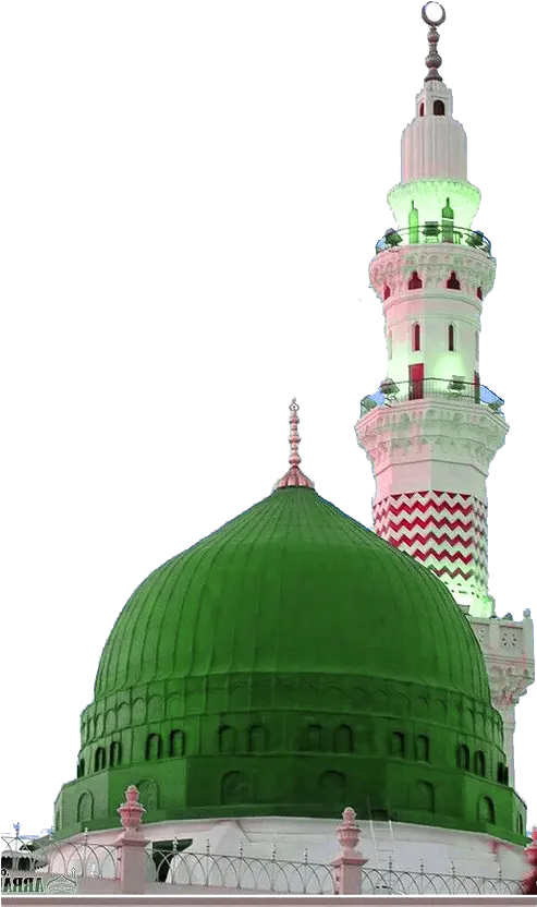  Png Madina Transparent Background With Shining U2013 Islamic Psd The Green Dome Shining Png