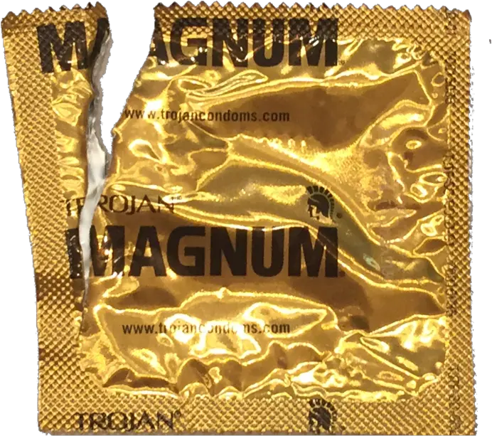  Used Magnum Condom Wrapper Magnum Condom Wrapper Transparent Condom Wrapper Png Condom Png