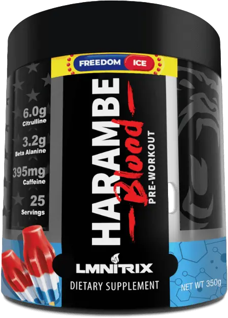  Harambe Blood Intense Preworkout Supplement Lmnitrix Blood Pre Workout Png Transparent Harambe