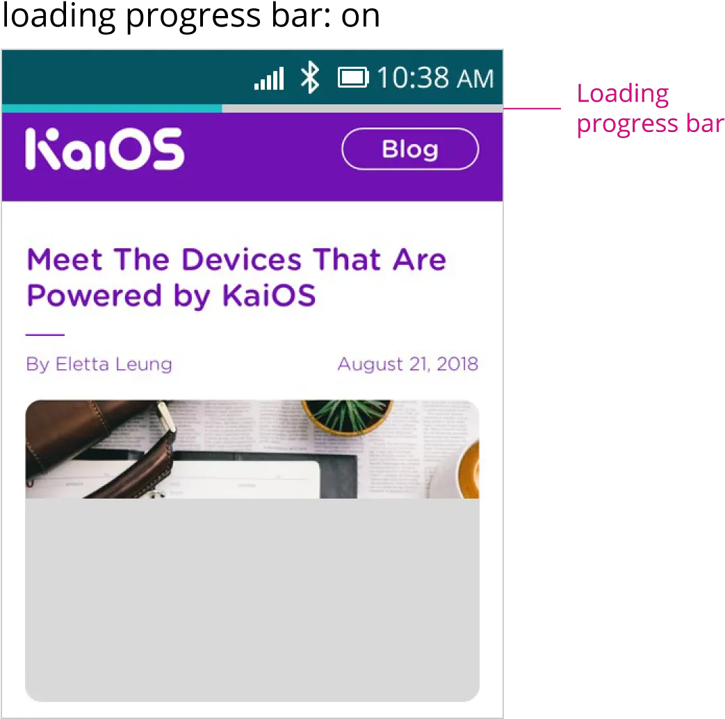  Hosted App Kaios Developer Screenshot Png Loading Bar Png