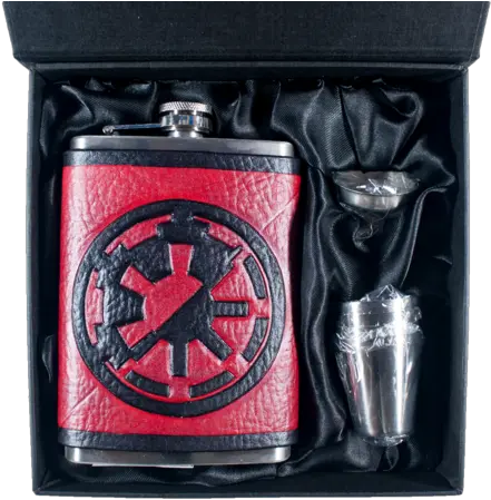  Star Wars Empirerepublic Inspired Flask Set Star Wars Flasks Png Star Wars Logo Maker