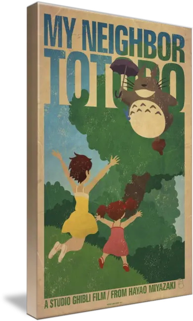  My Neighbor Totoro Book Cover Png Totoro Transparent