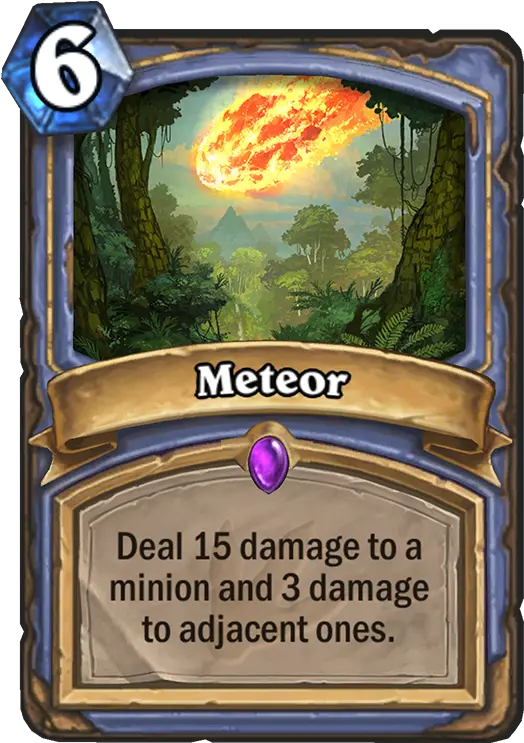  Meteor Hearthstone Top Decks Hearthstone Meteor Png Meteor Transparent