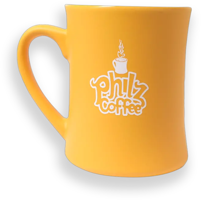  Yellow Ceramic Mug Merchandise Gifts Philz Coffee Beer Stein Png Mug Transparent