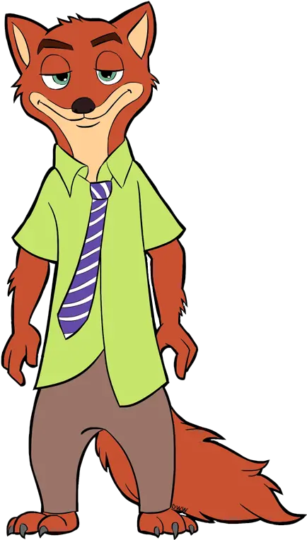  Download Hd Zootopia Nick Wilde Png Nick Zootopia Clipart Zootopia Png