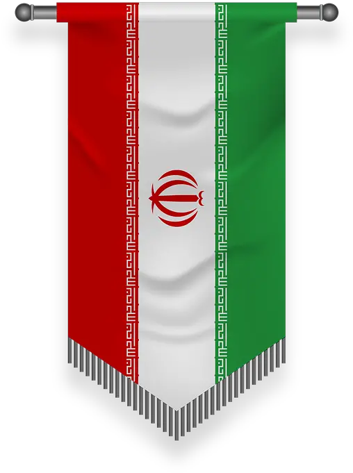  Pennant Iran Tajikistan Iran Flag Png Pennant Png