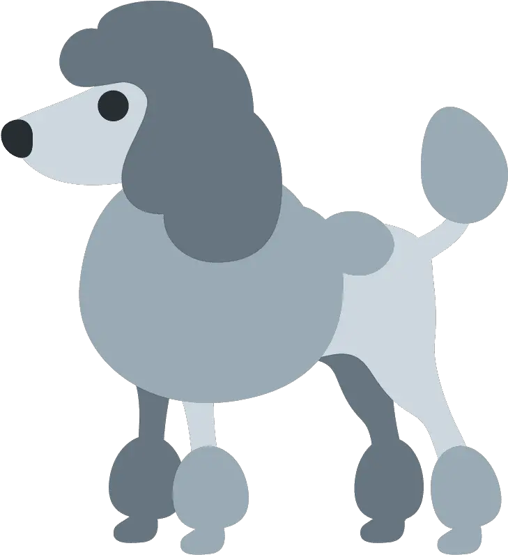  Poodle Emoji Clipart Free Download Transparent Png Creazilla Poodle Emoji Poodle Png