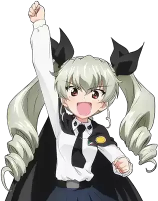  Anchovy Girls Und Panzer Wiki Fandom Pp 90 Girls Frontline Png Anime Girls Transparent