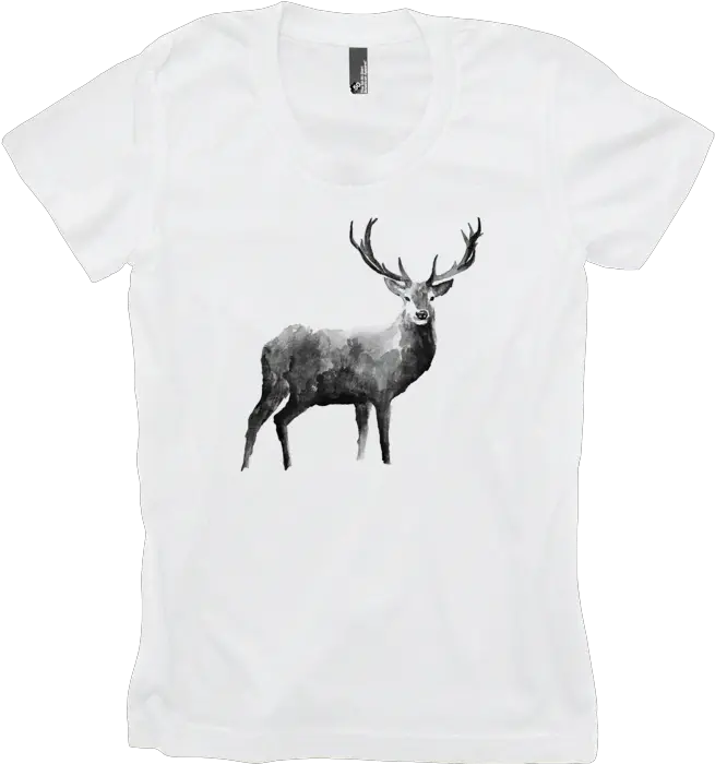  Download Womenu0027s Tribalstrong Watercolor Buck T Shirt Elk Elk Png Buck Png