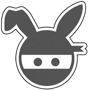  Ninja Rabbit Design Company Home Dot Png Dva Rabbit Icon Text