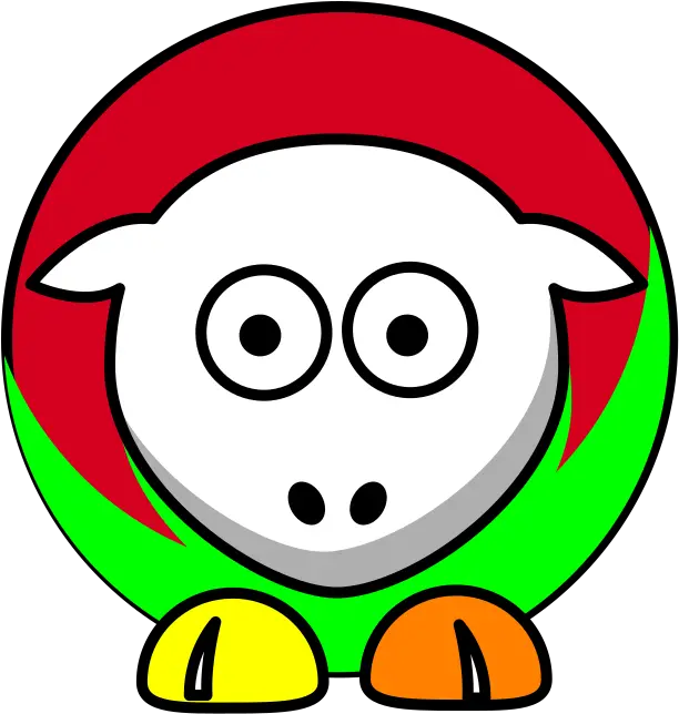  Sheep Gum Drop Colors Red Green Yellow White Orange Svg California State Fullerton Png Gum Icon