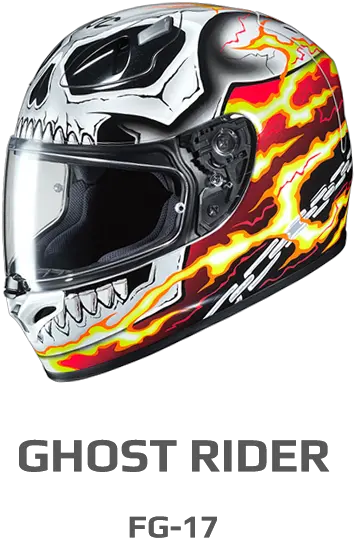  Download Hd Previousnext Hjc Marvel Ghost Rider Hjc Marvel Helmets Png Ghost Rider Png