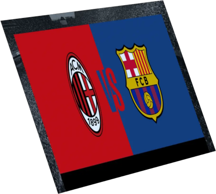  Why Do Fc Barcelona And Ac Milan Have Art Png Fc Barcelona Logo