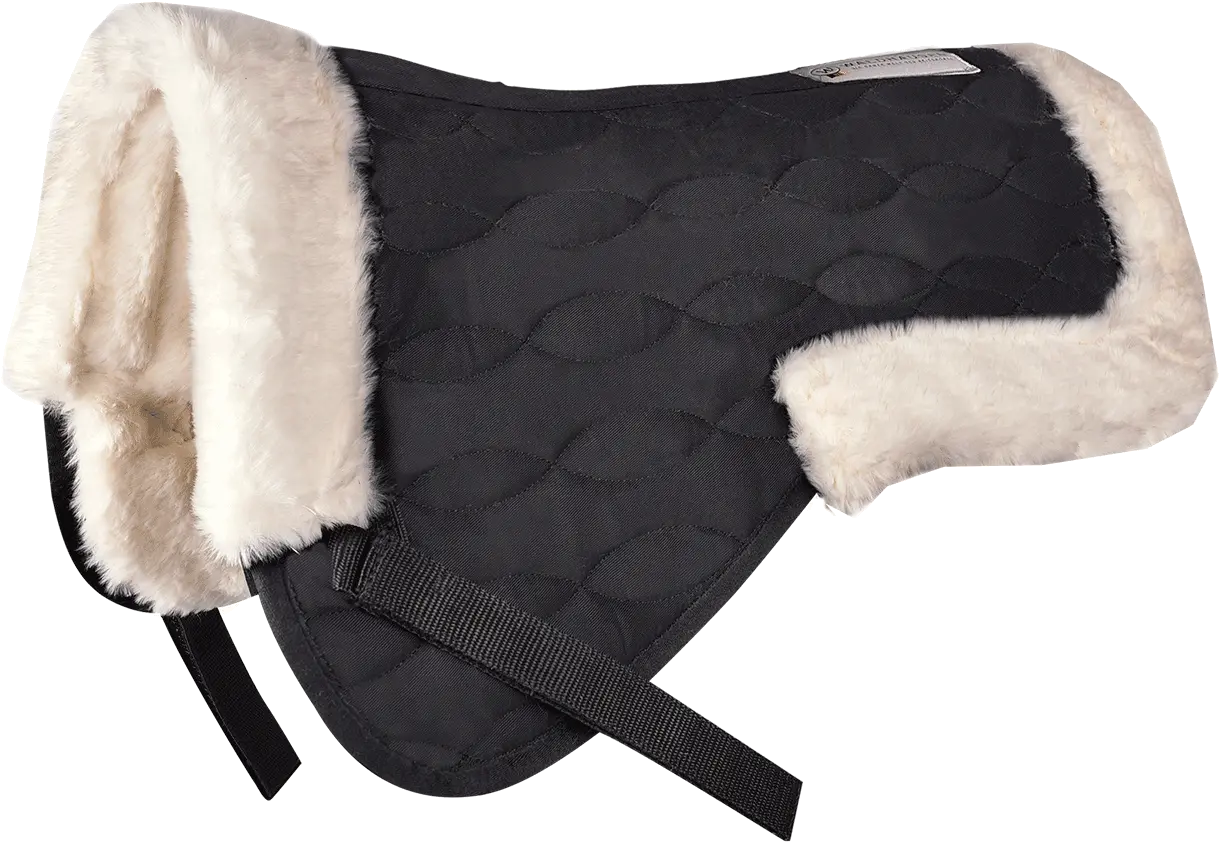  Saddle Pad With Synthetic Fur Waldhausen Half Saddle Pad With Synthetic Lambskin Png Ushanka Transparent