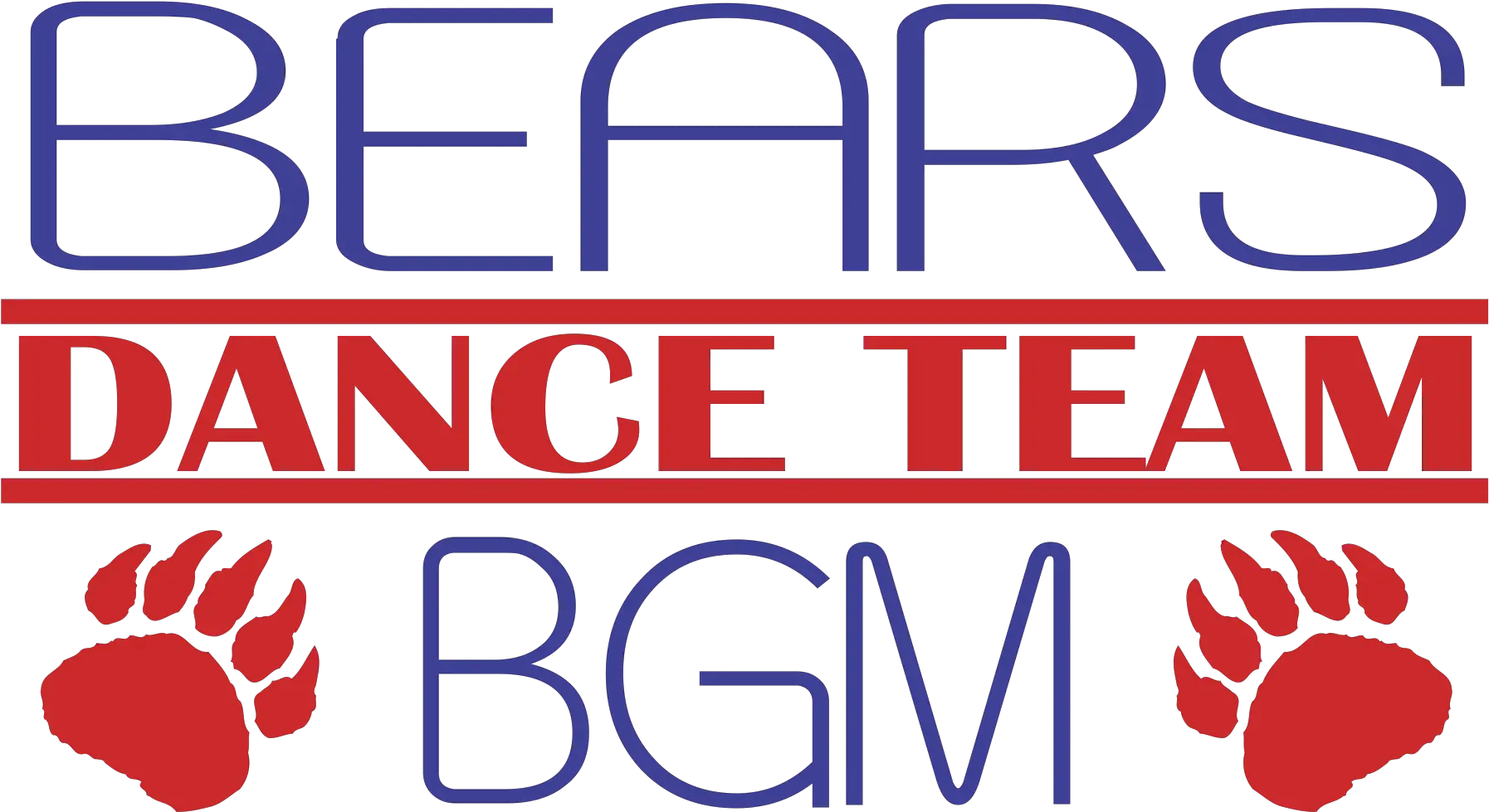  Home Bears Dance Team Bear Paw Print Png Bears Logo Png