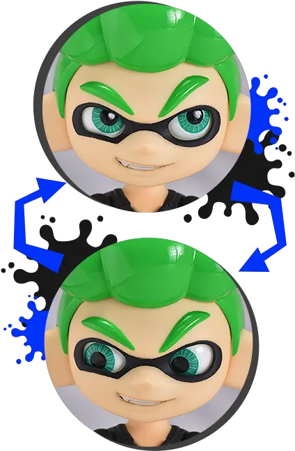  Figma Splatoon Boy Action Figure Good Smile Company Cartoon Png Inkling Png