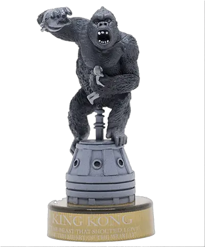  Kong Atop Empire State Building Toy King Kong 1933 Png King Kong Png