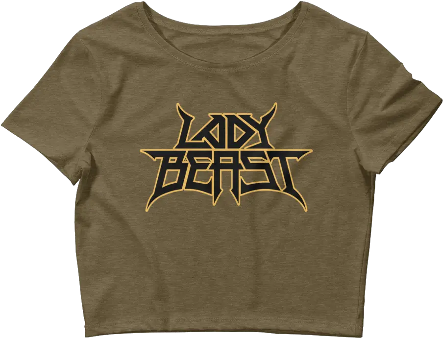  Lady Beast Trendy Graphics Crop Tops Png Beast Logo