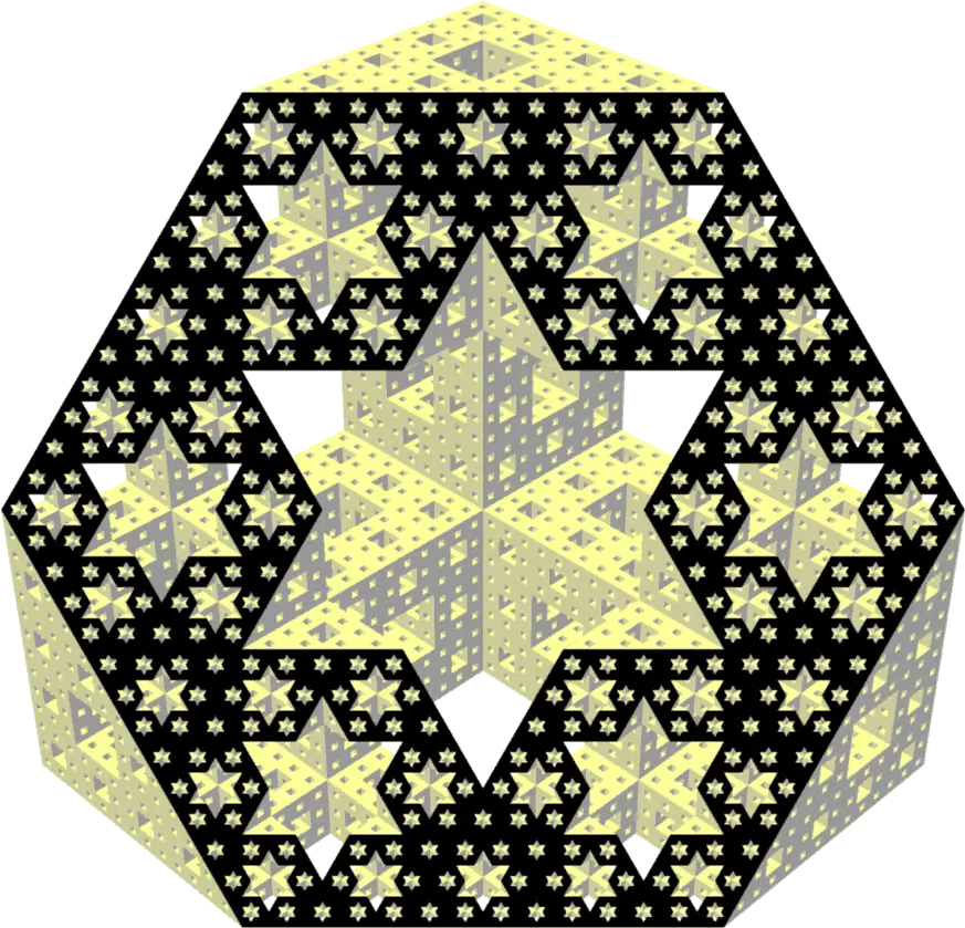  Filemenger Sponge Diagonal Sectionpng Wikimedia Commons Menger Sponge Cross Section Sponge Png