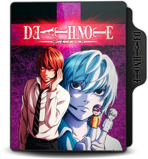  Death Notetemporada2 Icon 512x512px Ico Png Icns Death Note Folder Icons Death Note Png