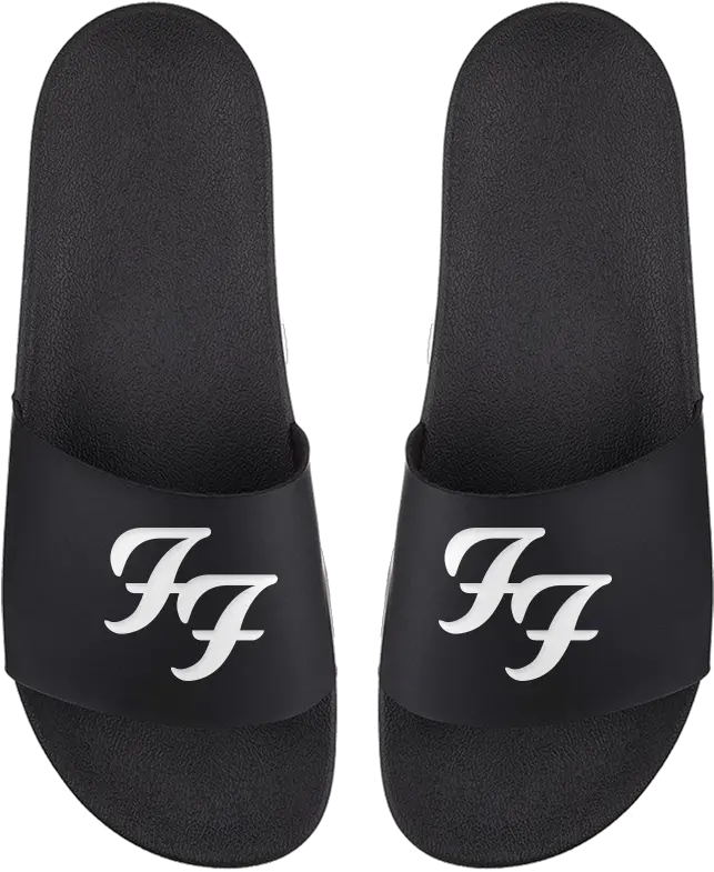  Ff Logo Slide Sandals Png