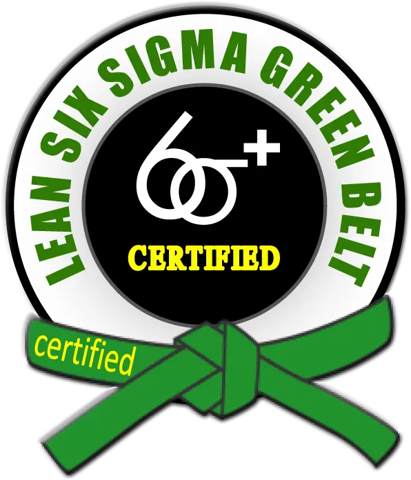  Lean Six Sigma Green Belt Six Sigma Plus Language Png Belt Icon