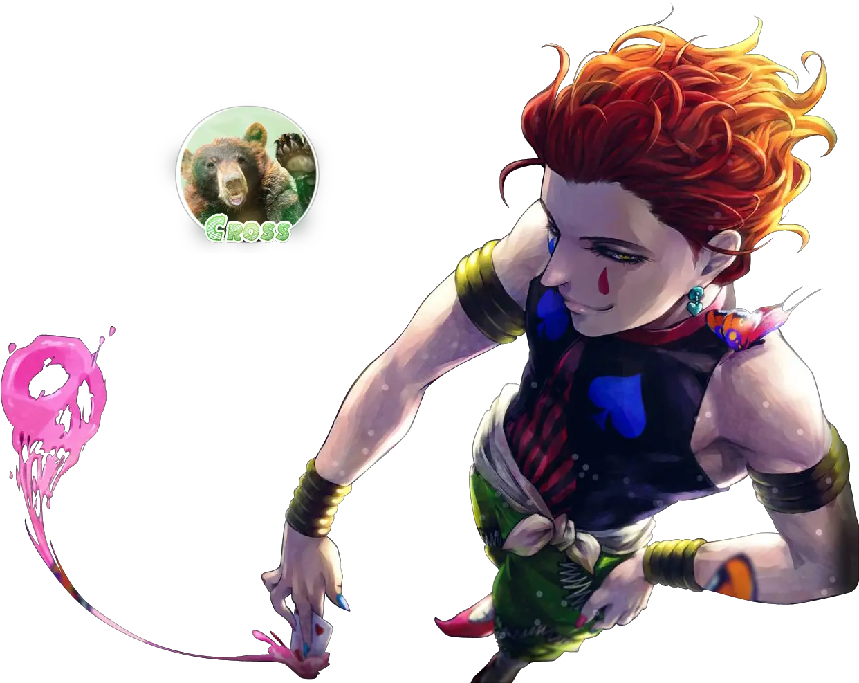  Render Hisoka Hunter X Render Hunter X Hunter Png Hisoka Png