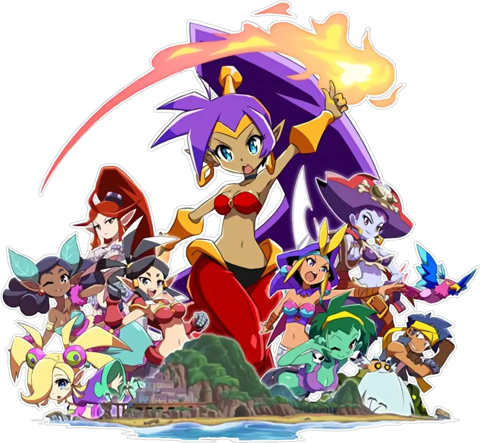  Shantae And The Seven Sirens Review Shantae And The Seven Sirens Soundtrack Png Shantae Png