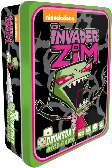  Invader Zim Doomsday Dice Game Invader Zim Png Invader Zim Png