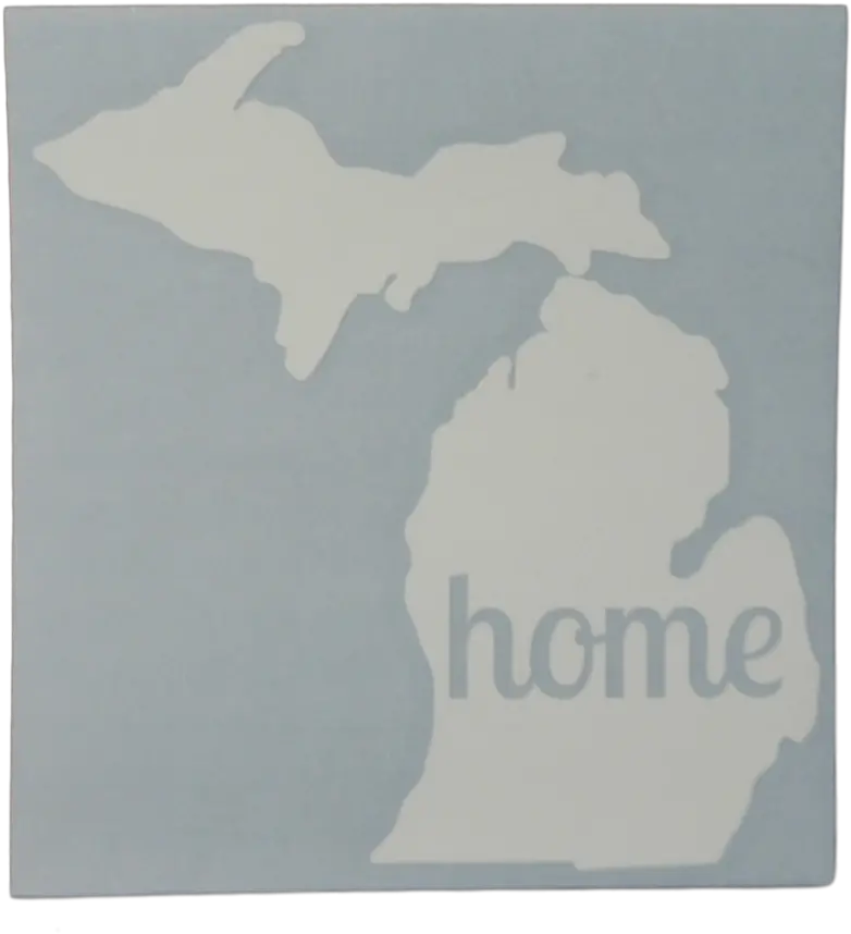  Decals U0026 Stickers U2013 Heart Of Michigan Language Png Michigan Outline Transparent