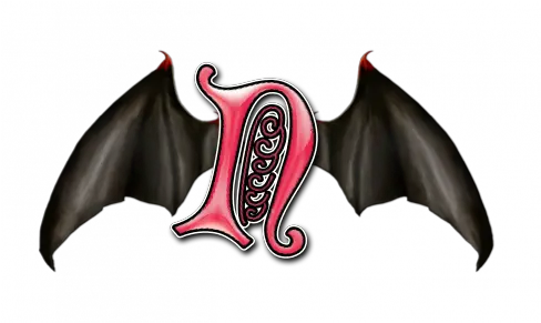  Vampire Bat Alphabet Png Bat Wings Aesthetic Bat Wings Png