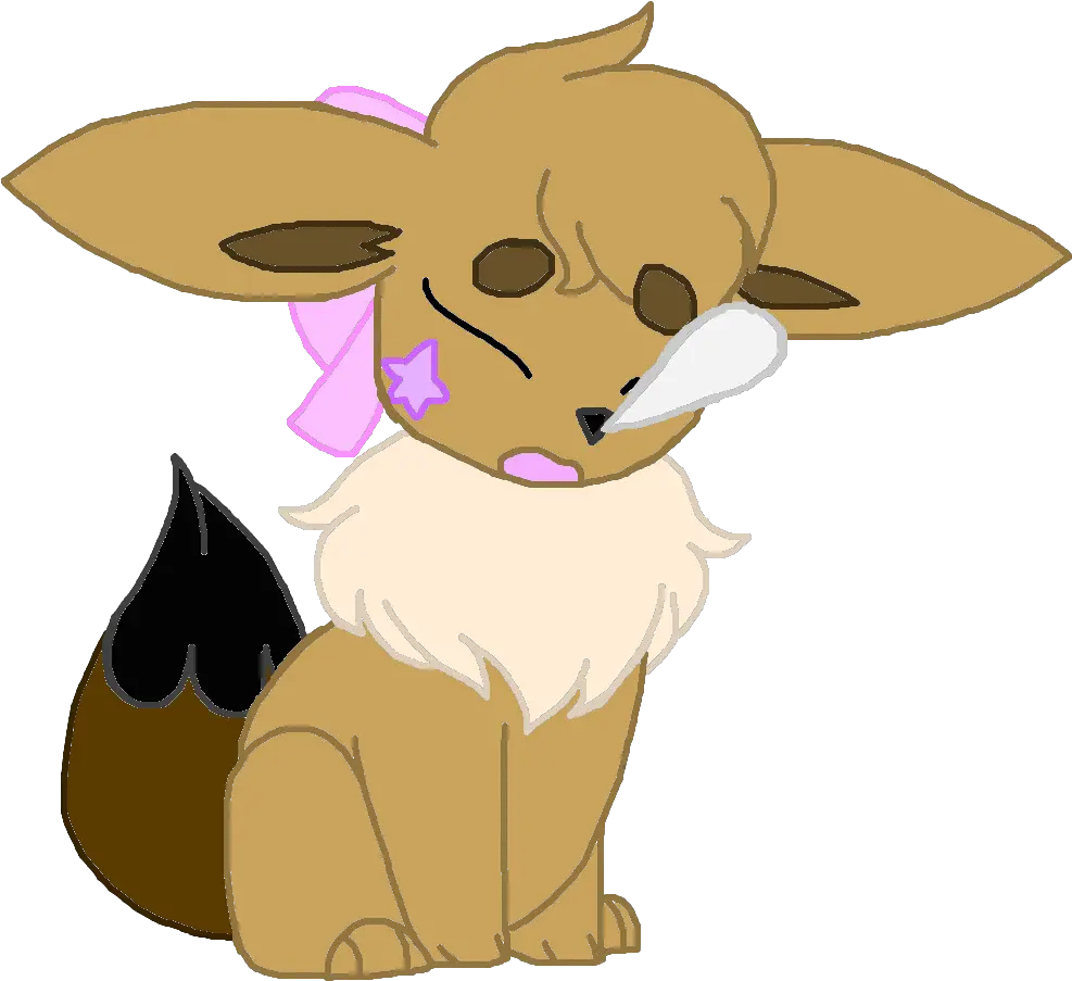  Sleepy Eevee U2014 Weasyl Fictional Character Png Eevee Transparent