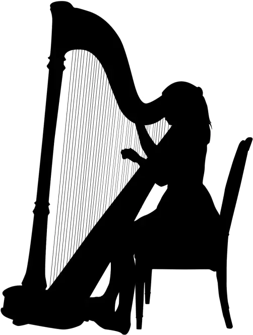  About Eleanor Dunsdon Berkshire Harpist Person Playing Harp Clipart Png Harp Png