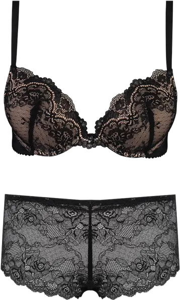  Download Edition Contrast Lace Set Black Diamond Setu01 Lace Bra Png Transparent Background Bra Png