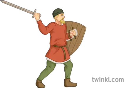  Man Swinging A Sword History English Other Small Weapons Png Cartoon Sword Png