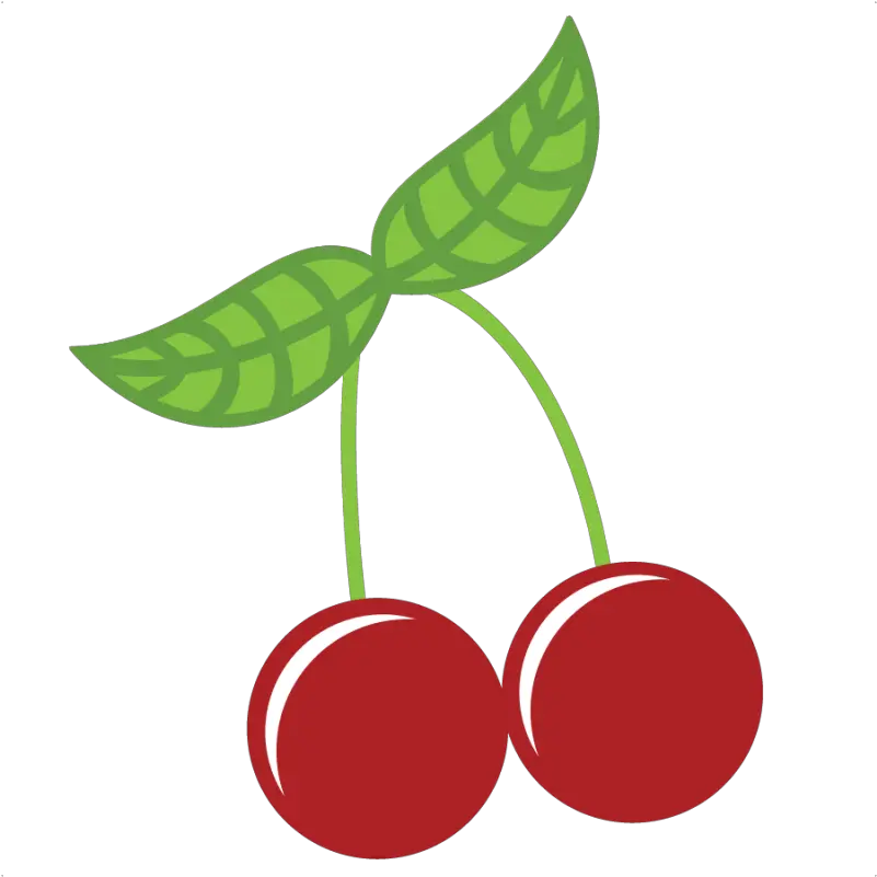  Library Of Cherries And Apple Graphic Black White Cherry Cute Clip Art Png Cherries Png