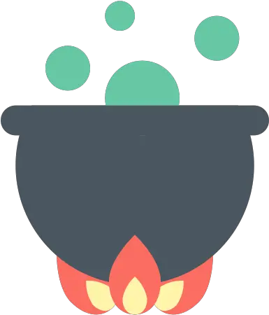  Cauldron Halloween Pot Witch Free Kuali Vector Png Cauldron Png