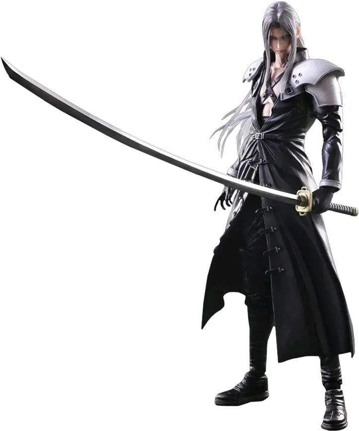  Play Arts Kai Action Figure Sephiroth Final Fantasy 7 Png Sephiroth Png