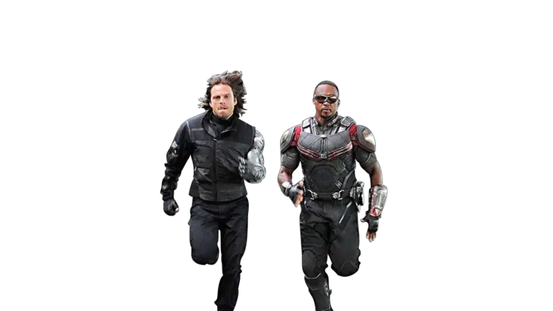  Hedgehog Bucky Barnes Winter Winter Soldier And Falcon Running Png Bucky Barnes Png