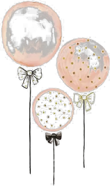  Balloon Transparent Background Png Arts Rose Gold Balloons Illustration Balloon Transparent