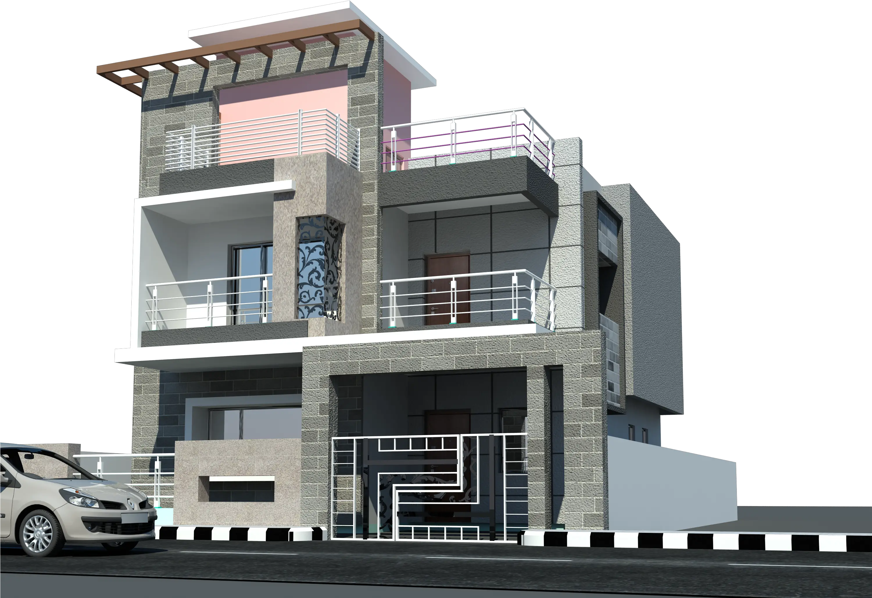  House Elevation House Design Png Mansion Png