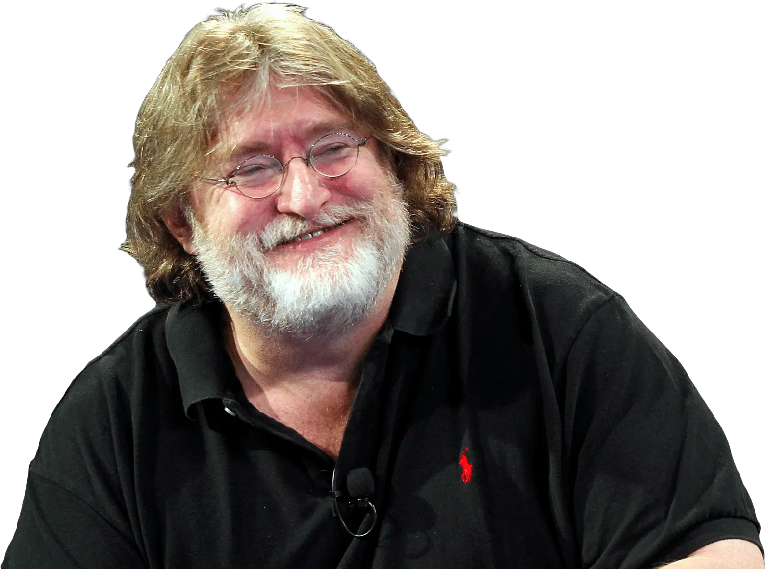  Gabe Newell Smile Transparent Png Gabe Newell Gabe Newell Png