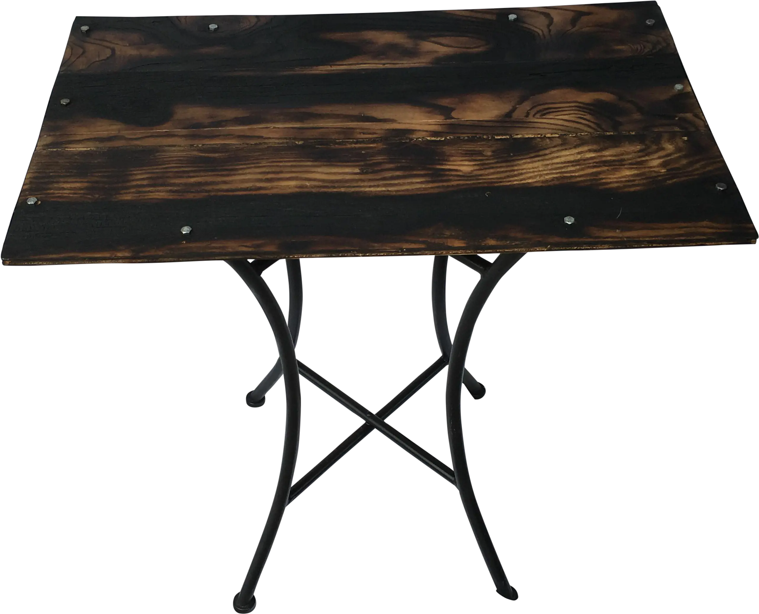  Shou Sugi Style Reclaimed Wood Ca Solid Png Cafe Table Png