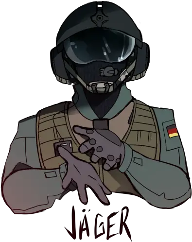  Download Jager Png Rainbow Six Siege Fanart Png Rainbow Six Png