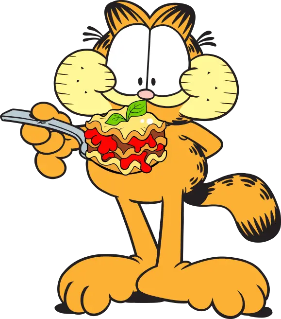  Garfield Lasagna U2013 Garfieldu0027s Bingo Garfield En Png Lasagna Png