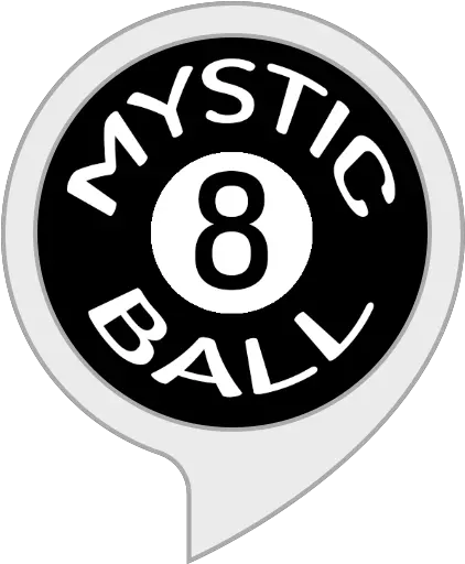  Mystic 8 Ball Amazonin Alexa Skills Circle Png 8 Ball Png