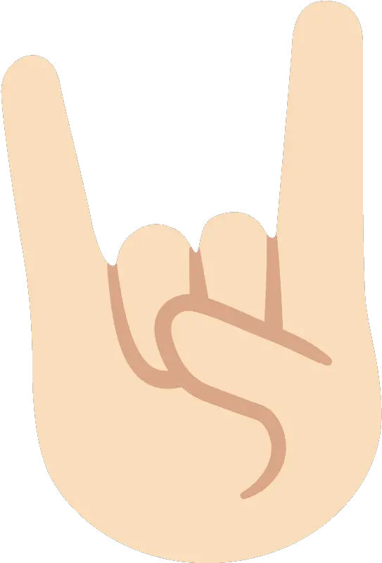  Sign Of The Horns Emoji Clipart Free Download Transparent Sign Language Png Horns Transparent